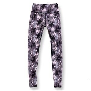 Gymshark Camo Printed Leggings Sz XS